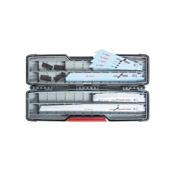 Säbelsägeblatt-Set Demolition, Heavy for Wood and Metal in Tough Box, 16-teilig-Beschreibung lesen