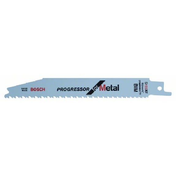 Säbelsägeblatt S 123 XF Progressor for Metal, 25er-Pack Säbelsägeblatt S 123 XF Progressor for Metal, 25er-Pack-Beschreibung lesen