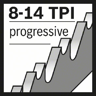Säbelsägeblatt S 123 XF Progressor for Metal, 25er-Pack-Beschreibung lesen