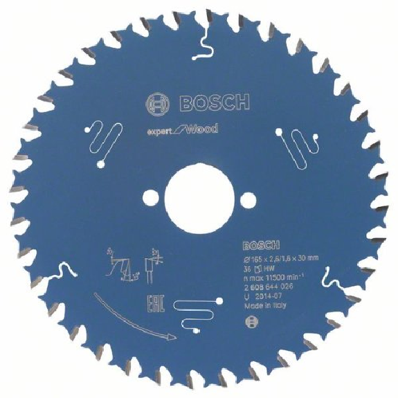 Kreissägeblatt Expert for Wood, 165 x 30 x 2,6 mm, 36 Kreissägeblatt Expert for Wood, 165 x 30 x 2,6 mm, 36-Beschreibung lesen