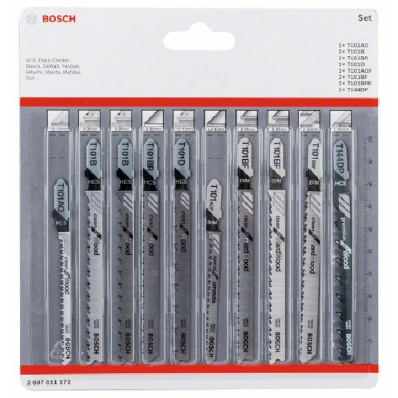 Stichsägeblatt-Set Clean Precision, 10-teilig Stichsägeblatt-Set Clean Precision, 10-teilig-Beschreibung lesen