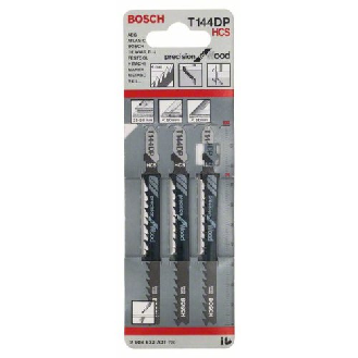 Stichsägeblatt T 144 DP Precision for Wood, 3er-Pack-Beschreibung lesen
