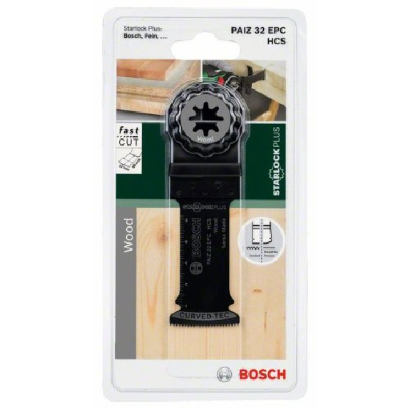 HCS Tauchsägeblatt PAIZ 32 EPC Starlock Wood, 60 x 32 mm HCS Tauchsägeblatt PAIZ 32 EPC Starlock Wood, 60 x 32 mm-Beschreibung lesen