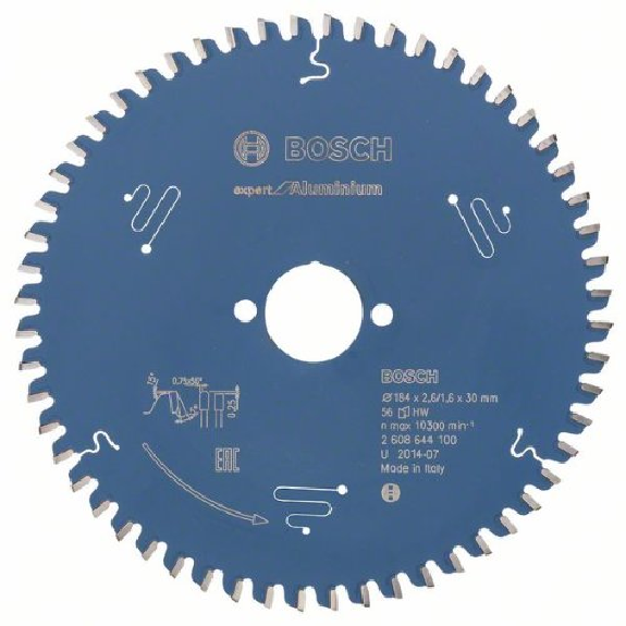Lame de scie circulaire Expert pour aluminium, 184 x 30 x 2,6 mm, 56-Leggi tutto