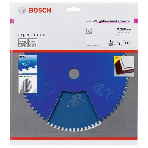 Kreissägeblatt Expert for High Pressure Laminate, 250 x 30 x 2,8 mm, 80-Beschreibung lesen