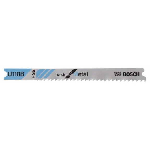 Stichsägeblatt U 118 B Basic for Metal, 3er-Pack-Beschreibung lesen