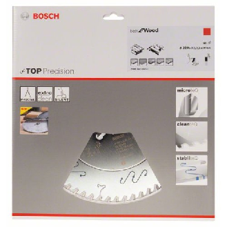 Kreissägeblatt Top Precision Best for Wood, 250 x 30 x 3,2 mm, 60-Beschreibung lesen