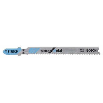 Stichsägeblatt T 118 BF Flexible for Metal, 100er-Pack-Beschreibung lesen