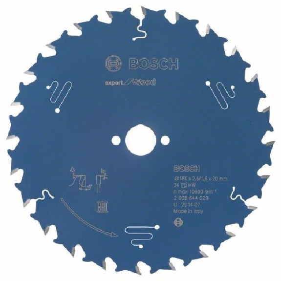 Kreissägeblatt Expert for Wood, 180 x 20 x 2,6 mm, 24-Beschreibung lesen