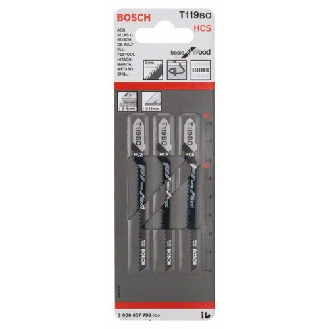 Stichsägeblatt T 119 BO Basic for Wood, 3er-Pack-Beschreibung lesen