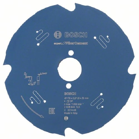 Kreissägeblatt Expert for Fiber Cement, 170 x 30 x 2,2 mm, 4-Beschreibung lesen
