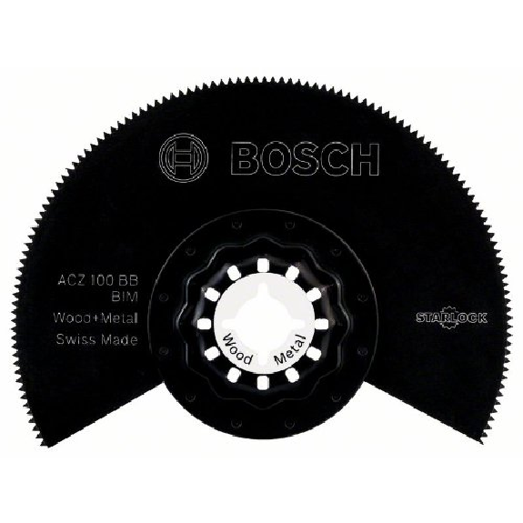 BIM Segmentsägeblatt ACZ 100 BB, Wood and Metal, 100 mm, 10er-Pack-Beschreibung lesen