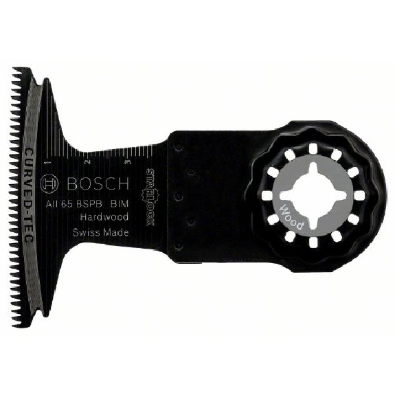 Lame de scie plongeante BIM AII 65 BSPB Starlock, Bois Dur, 40 x 65 mm-Lire la description
