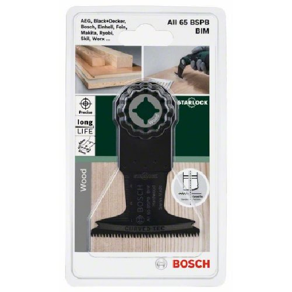 BIM Tauchsägeblatt AII 65 BSPB Starlock, Hard Wood, 40 x 65 mm-Beschreibung lesen