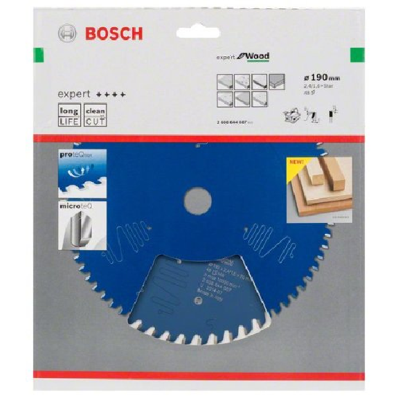 Kreissägeblatt Expert for Wood, 190 x 2,4 mm, 48-Beschreibung lesen