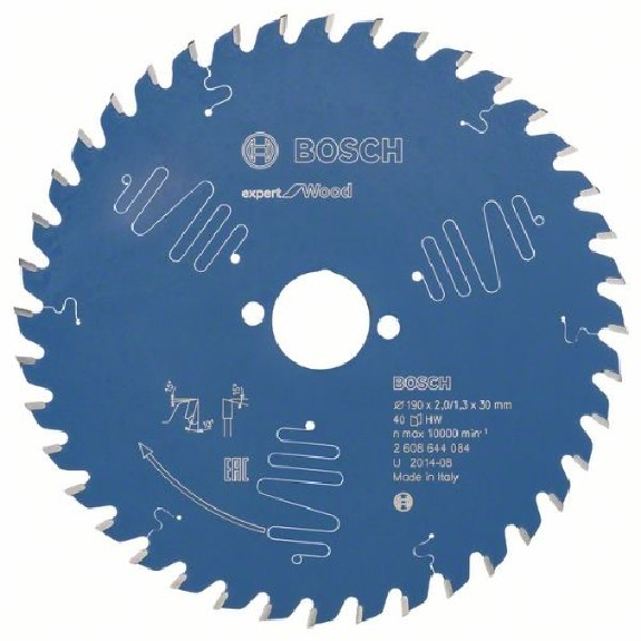 Kreissägeblatt Expert for Wood, 190 x 30 x 2,0 mm, 40 Kreissägeblatt Expert for Wood, 190 x 30 x 2,0 mm, 40-Beschreibung lesen
