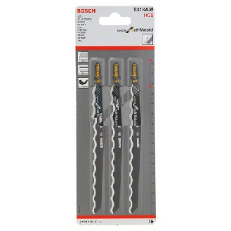 Stichsägeblatt T313 AW Bosch VE à 3 Stück Special for Soft Material-Beschreibung lesen