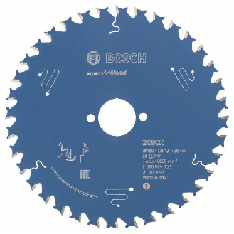 Kreissägeblatt Expert for Wood, 180 x 30 x 2,6 mm, 36-Beschreibung lesen