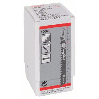 Stichsägeblatt T 111 C Basic for Wood, 100er-Pack-Beschreibung lesen