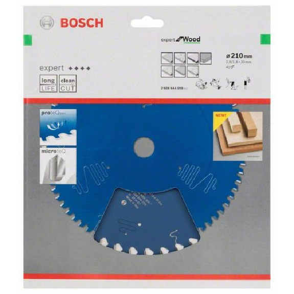 Kreissägeblatt Expert for Wood, 210 x 30 x 2,8 mm, 40 Kreissägeblatt Expert for Wood, 210 x 30 x 2,8 mm, 40-Beschreibung lesen