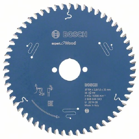 Kreissägeblatt Expert for Wood, 184 x 30 x 2,6 mm, 56 Kreissägeblatt Expert for Wood, 184 x 30 x 2,6 mm, 56-Beschreibung lesen