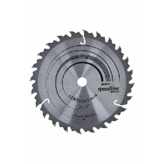Kreissägeblatt Speedline Wood, 184 x 16 x 2,2 mm, 24-Beschreibung lesen