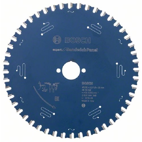 Kreissägeblatt Expert for Sandwich Panel, 230 x 30 x 2,0 mm, 48-Beschreibung lesen