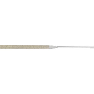 Diamant Nadelfeile 140 mm flachstumpf rund-Beschreibung lesen