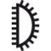 Werkstattfeile DIN 7261 E 200mm Hieb 2 halbrund-spitz Werkstattfeile DIN 7261 E 200mm Hieb 2 halbrund-spitz
