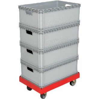 Transportroller 610x410mmblau, m. 4 LR.-Beschreibung lesen