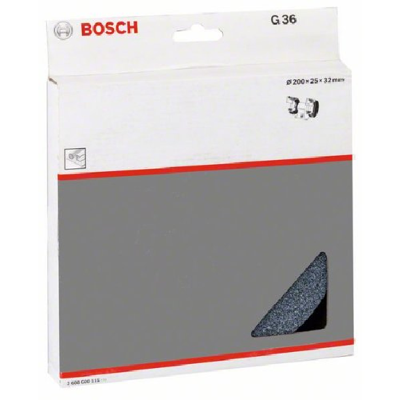 Schleifscheibe für Doppelschleifmaschine, 200 mm, 32 mm, 36-Beschreibung lesen