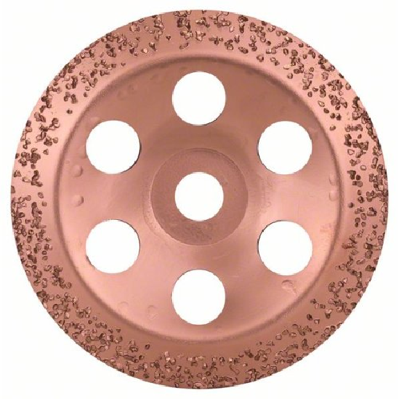 Hartmetalltopfscheibe, 180 x 22,23 mm, grob, schräg-Beschreibung lesen
