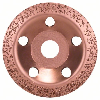 Hartmetalltopfscheibe, 115 x 22,23 mm, mittel, schräg