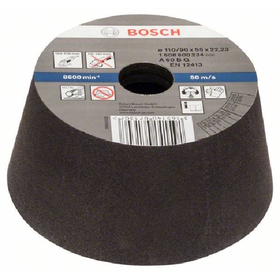 Schleiftopf, konisch-Metall/Guss 90 mm, 110 mm, 55 mm, 60 Schleiftopf, konisch-Metall/Guss 90 mm, 110 mm, 55 mm, 60-Beschreibung lesen