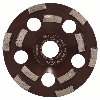 Diamanttopfscheibe Expert for Abrasive, 50 g/mm, 125 x 22,23 x 4,5 mm
