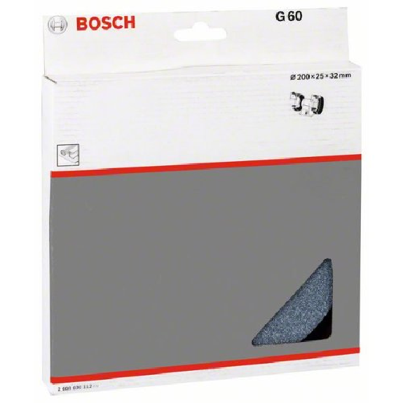 Schleifscheibe für Doppelschleifmaschine, 200 mm, 32 mm, 60 Schleifscheibe für Doppelschleifmaschine, 200 mm, 32 mm, 60-Beschreibung lesen