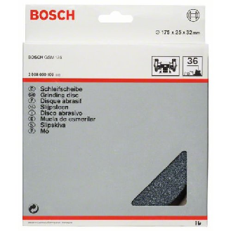 Schleifscheibe für Doppelschleifmaschine, 175 mm, 32 mm, 36-Beschreibung lesen