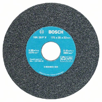 Schleifscheibe für Doppelschleifmaschine, 175 mm, 32 mm, 36-Beschreibung lesen