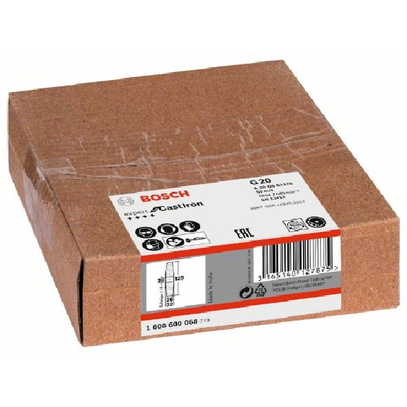Schleifscheibe für Geradschleifer, 125 mm, 20 mm, 20-Beschreibung lesen