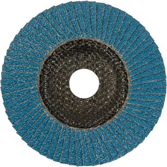 Schleifmopteller 12 Grad 125mm K 80 gewölbt-Beschreibung lesen
