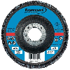 Schleifmopteller 12 Grad 125mm K 80 gewölbt