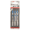 Stichsägeblatt T 121 GF Speed for Metal, 3er-Pack