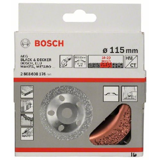 Hartmetalltopfscheibe, 115 x 22,23 mm, mittel, flach-Beschreibung lesen