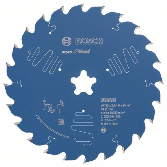 Kreissägeblatt Expert for Wood, 190 x 2,4 mm, 24 Kreissägeblatt Expert for Wood, 190 x 2,4 mm, 24-Beschreibung lesen