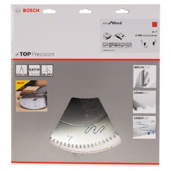 Kreissägeblatt Top Precision Best for Wood, 300 x 30 x 3,2 mm, 96-Beschreibung lesen