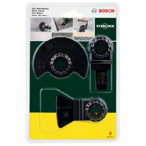 Starlock Starter-Set Fließen, 3-teilig, für Multifunktionsgeräte Starlock Starter-Set Fließen, 3-teilig, für Multifunktionsgeräte-Beschreibung lesen