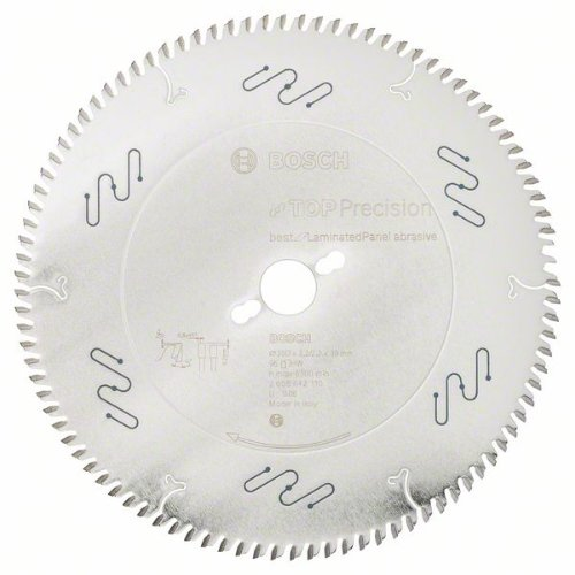 Kreissägeblatt Top Precision Best for Laminated Panel Abrasive 300x30x3,2 mm, 96-Beschreibung lesen