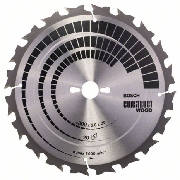 Kreissägeblatt Construct Wood, 300 x 30 x 2,8 mm, 20 Kreissägeblatt Construct Wood, 300 x 30 x 2,8 mm, 20-Beschreibung lesen