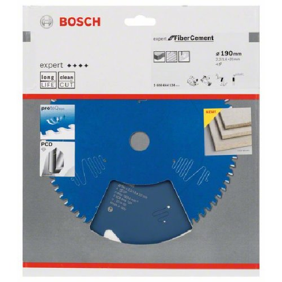 Kreissägeblatt Expert for Fiber Cement, 190 x 20 x 2,2 mm, 4-Beschreibung lesen