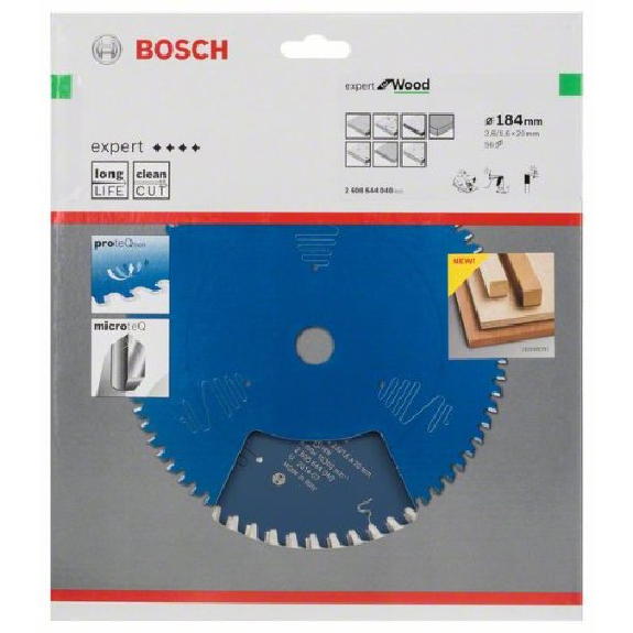 Kreissägeblatt Expert for Wood, 184 x 20 x 2,6 mm, 56 Kreissägeblatt Expert for Wood, 184 x 20 x 2,6 mm, 56-Beschreibung lesen